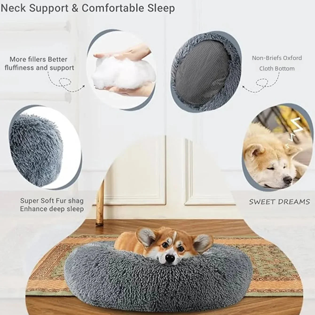 LumoRest™ Donut Bed