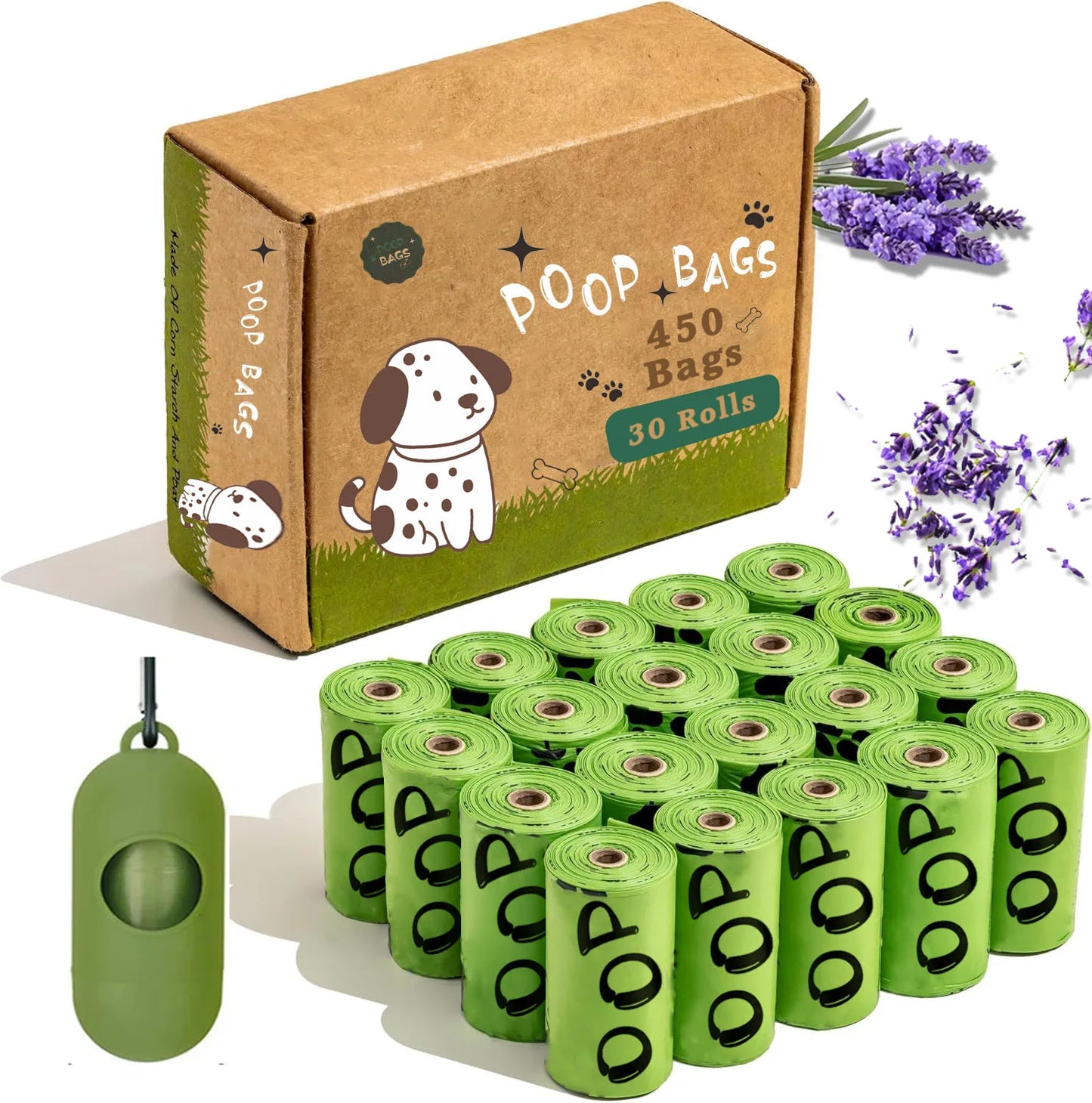 LumoCare™ Biodegradable Poop Bags