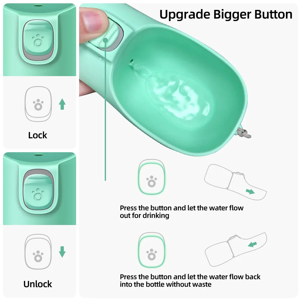 LumoFlow™ Portable Pet Water Bottle